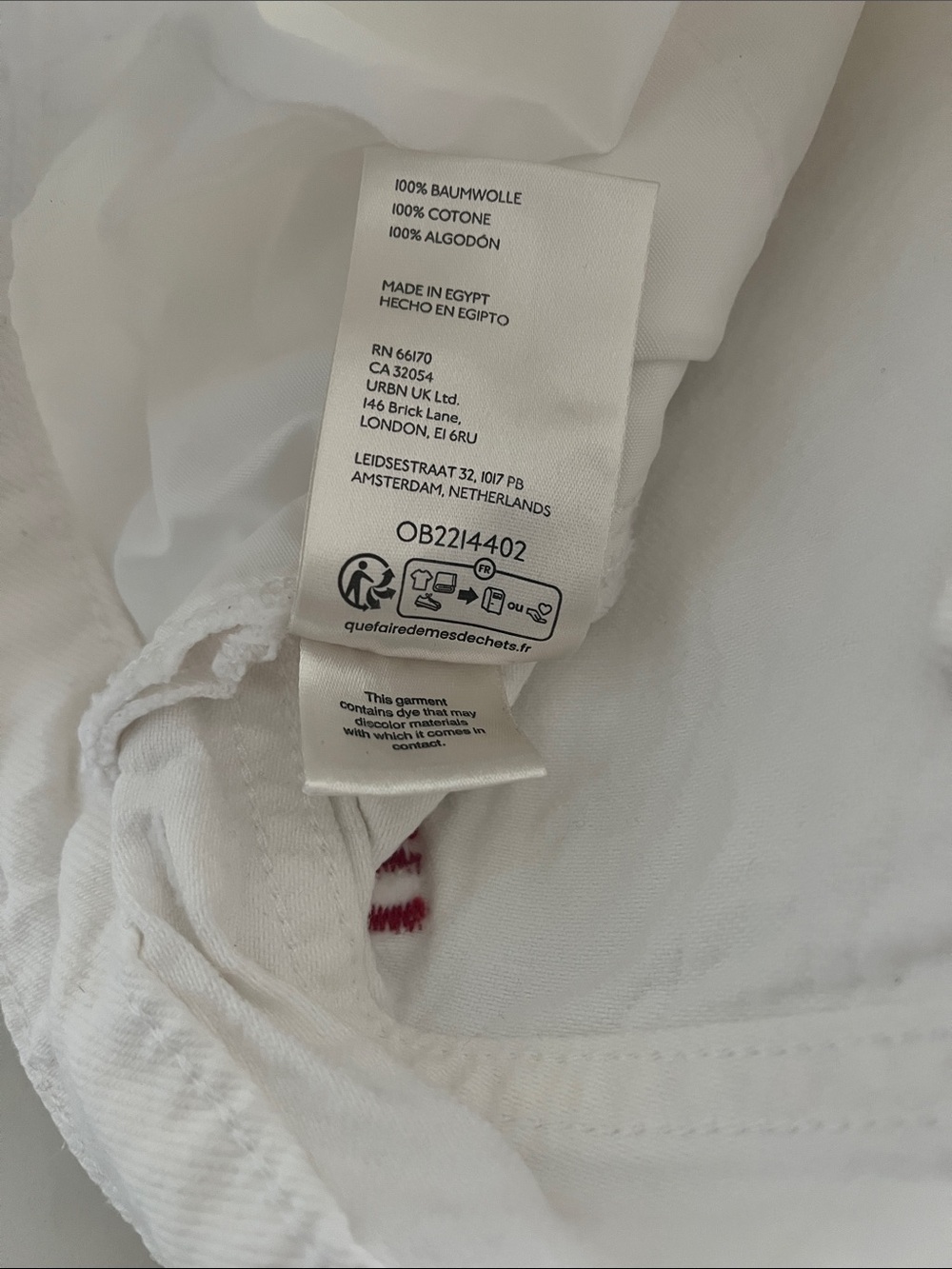 Urban Outfitters BDG White High-Rise Raw-Hem Denim Shorts - Picture 8 of 8